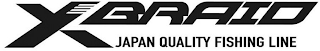 X BRAID JAPAN QUALITY FISHING LINE logo