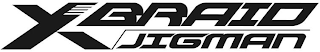 X BRAID JIGMAN logo