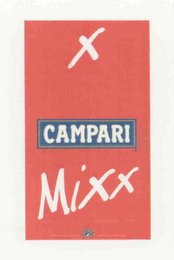 X CAMPARI MIXX logo