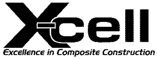 X-CELL EXCELLENCE IN COMPOSITE CONSTRUCTION logo