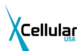 X CELLULAR USA logo