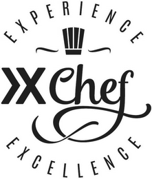 X CHEF EXPERIENCE EXCELLENCE logo