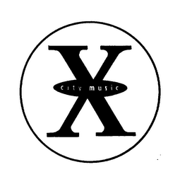 X CITY MUSIC logo
