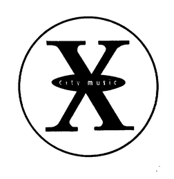 X CITY MUSIC logo