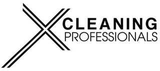 X CLEANING PROFESSIONALS logo