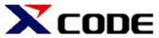 X CODE logo