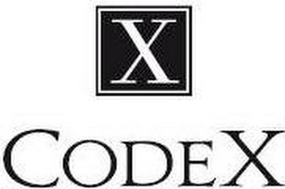 X CODEX logo