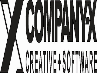 X COMPANY-X CREATIVE+SOFTWARE logo