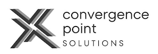 X CONVERGENCE POINT SOLUTIONS logo