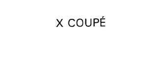 X COUPE logo