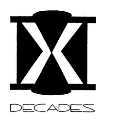 X DECADES logo
