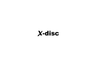 X-DISC logo
