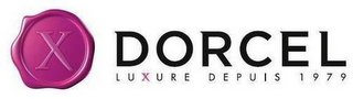 X DORCEL LUXURE DEPUIS 1979 logo