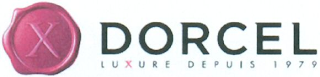 X DORCEL LUXURE DEPUIS 1979 logo