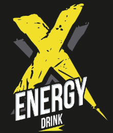 X ENERGY DRINK logo