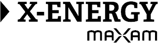 X-ENERGY MAXAM logo