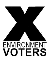 X ENVIRONMENT VOTERS logo