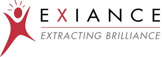 X EXIANCE EXTRACTING BRILLIANCE logo
