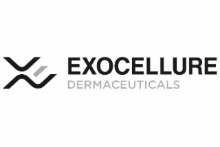 X EXOCELLURE DERMACEUTICALS logo