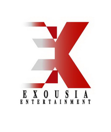 X EXOUSIA ENTERTAINMENT logo