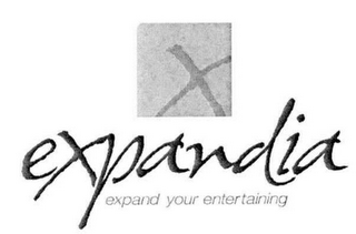 X EXPANDIA EXPAND YOUR ENTERTAINING logo