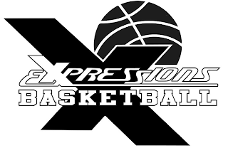 X EXPRESSIONS BASKETBALL logo