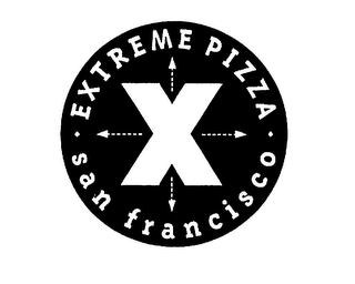 X EXTREME PIZZA SAN FRANCISCO logo