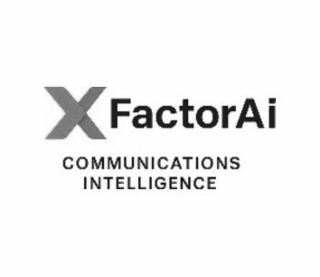 X FACTORAI COMMUNICATIONS INTELLIGENCE logo