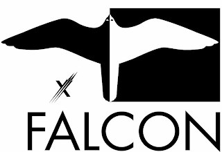 X FALCON logo