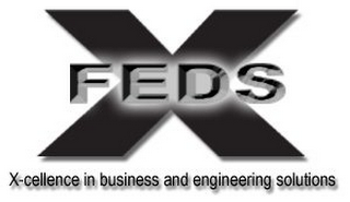X FEDS X-CELLENCE IN BUSINESS AND ENGINEERING SOLUTIONS logo