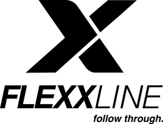 X FLEXXLINE FOLLOW THROUGH. logo