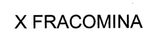 X FRACOMINA logo