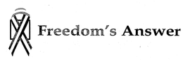 X FREEDOM'S ANSWER logo