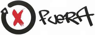 X FUERA logo