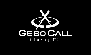 X GEBOCALL THE GIFT logo
