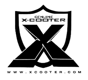 X GENUINE X-COOTER WWW. XCOOTER.COM logo
