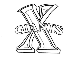 X GIANTS logo