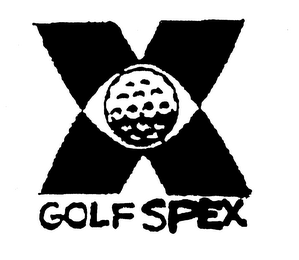 X GOLF SPEX logo