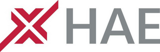 X HAE logo