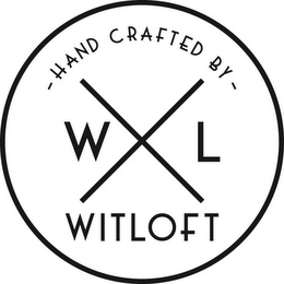 X HAND CRAFTED BY W L WITLOFT logo