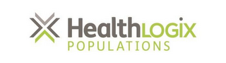 X HEALTHLOGIX POPULATIONS logo