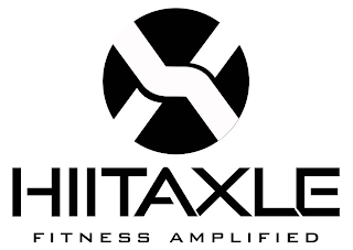X HIITAXLE FITNESS AMPLIFIED logo