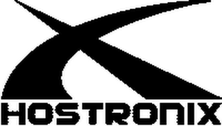 X HOSTRONIX logo