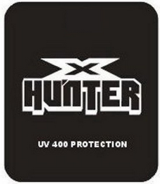X HUNTER UV 400 PROTECTION logo