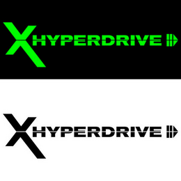 X HYPERDRIVE logo