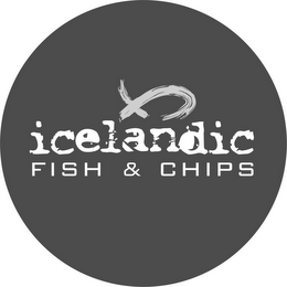 X ICELANDIC FISH & CHIPS logo