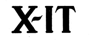 X-IT logo