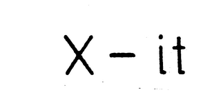 X-IT logo