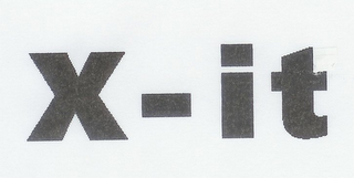 X-IT logo