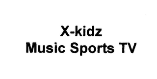 X-KIDZ MUSIC SPORTS TV logo